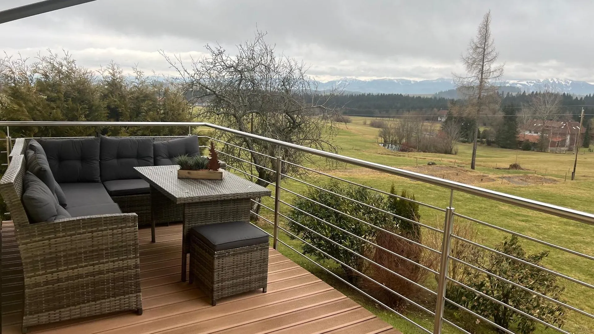 Kuh Heimat - Bergblick - Terrasse Apartment Buchenberg